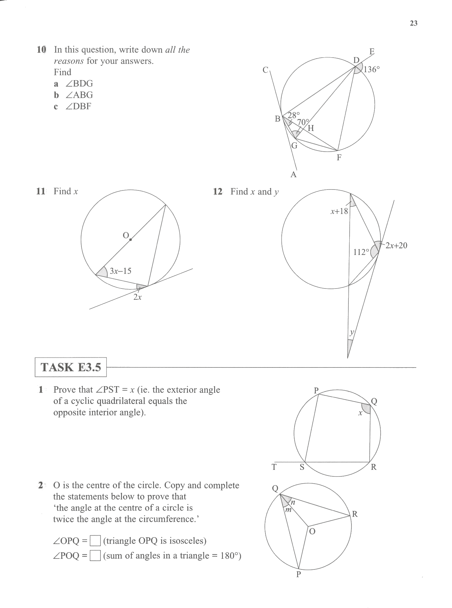 Essential Mathematics for GCSE - Higher - Homework Book